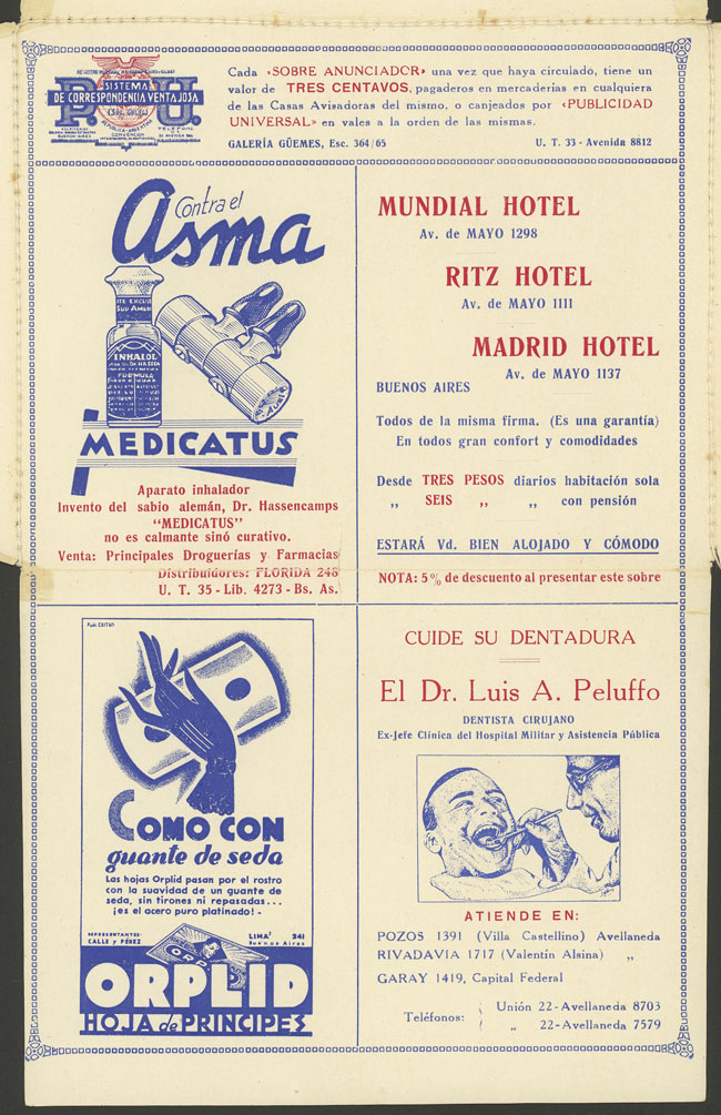 Lot 180 - Argentina Postal stationery -  Guillermo Jalil - Philatino Auction # 2420 ARGENTINA: Special June auction