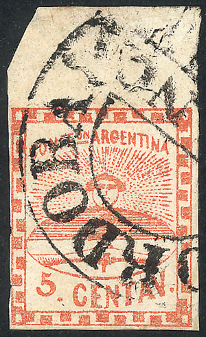 Lot 11 - Argentina confederation - Guillermo Jalil - Philatino Auction # 2420 ARGENTINA: Special June auction Lot 11 - Argentina confederation - Guillermo Jalil - Philatino Auction # 2420 ARGENTINA: Special June auction