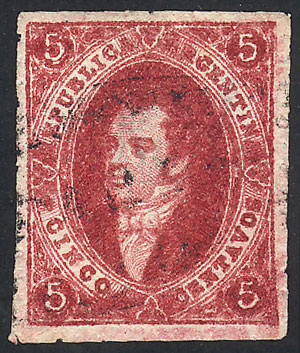 Lot 62 - Argentina rivadavias -  Guillermo Jalil - Philatino Auction # 2421 ARGENTINA: Special June auction - second part