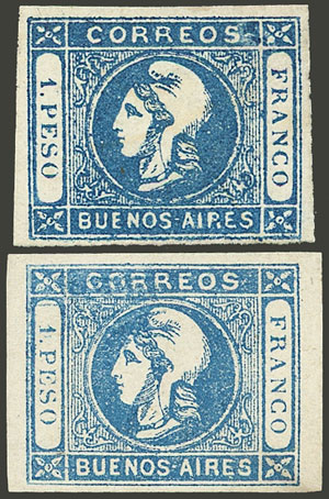 Lot 5 - Argentina buenos aires - liberty head - Guillermo Jalil - Philatino Auction # 2421 ARGENTINA: Special June auction - second part Lot 5 - Argentina buenos aires - liberty head - Guillermo Jalil - Philatino Auction # 2421 ARGENTINA: Special June auction - second part