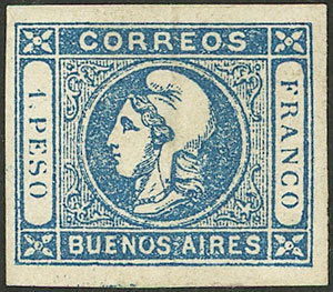 Lot 4 - Argentina buenos aires - liberty head - Guillermo Jalil - Philatino Auction # 2421 ARGENTINA: Special June auction - second part Lot 4 - Argentina buenos aires - liberty head - Guillermo Jalil - Philatino Auction # 2421 ARGENTINA: Special June auction - second part