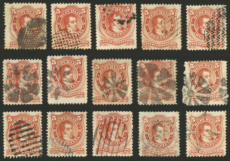 Lot 105 - Argentina general issues - Guillermo Jalil - Philatino Auction # 2421 ARGENTINA: Special June auction - second part Lot 105 - Argentina general issues - Guillermo Jalil - Philatino Auction # 2421 ARGENTINA: Special June auction - second part