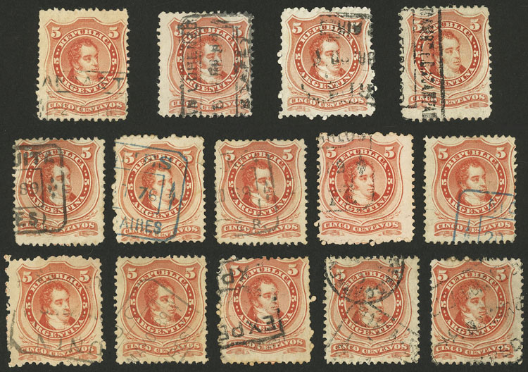 Lot 110 - Argentina general issues - Guillermo Jalil - Philatino Auction # 2421 ARGENTINA: Special June auction - second part Lot 110 - Argentina general issues - Guillermo Jalil - Philatino Auction # 2421 ARGENTINA: Special June auction - second part