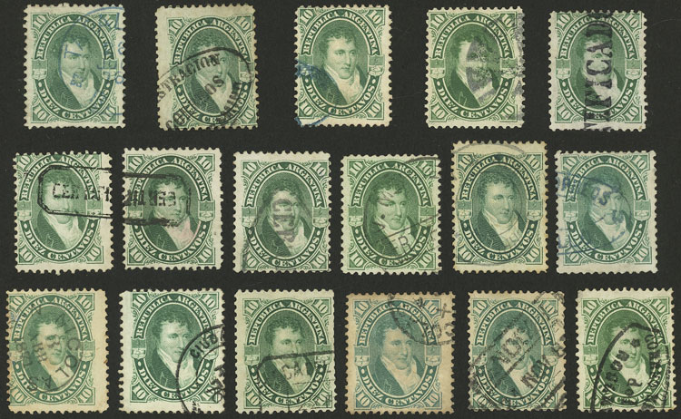 Lot 115 - Argentina general issues - Guillermo Jalil - Philatino Auction # 2421 ARGENTINA: Special June auction - second part Lot 115 - Argentina general issues - Guillermo Jalil - Philatino Auction # 2421 ARGENTINA: Special June auction - second part