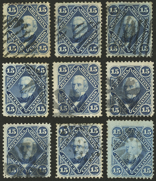 Lot 120 - Argentina general issues - Guillermo Jalil - Philatino Auction # 2421 ARGENTINA: Special June auction - second part Lot 120 - Argentina general issues - Guillermo Jalil - Philatino Auction # 2421 ARGENTINA: Special June auction - second part