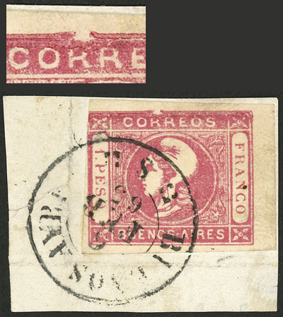 Lot 10 - Argentina buenos aires - liberty head - Guillermo Jalil - Philatino Auction # 2421 ARGENTINA: Special June auction - second part Lot 10 - Argentina buenos aires - liberty head - Guillermo Jalil - Philatino Auction # 2421 ARGENTINA: Special June auction - second part
