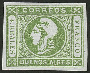 Lot 3 - Argentina buenos aires - liberty head - Guillermo Jalil - Philatino Auction # 2421 ARGENTINA: Special June auction - second part Lot 3 - Argentina buenos aires - liberty head - Guillermo Jalil - Philatino Auction # 2421 ARGENTINA: Special June auction - second part