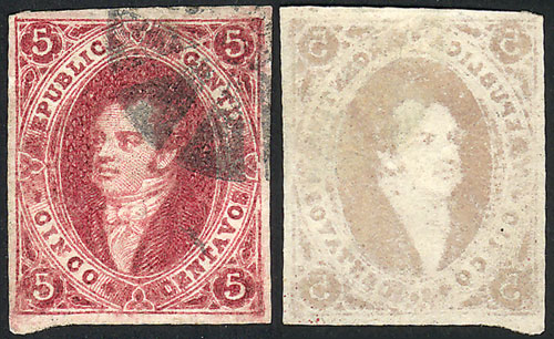 Lot 80 - Argentina rivadavias -  Guillermo Jalil - Philatino Auction # 2421 ARGENTINA: Special June auction - second part