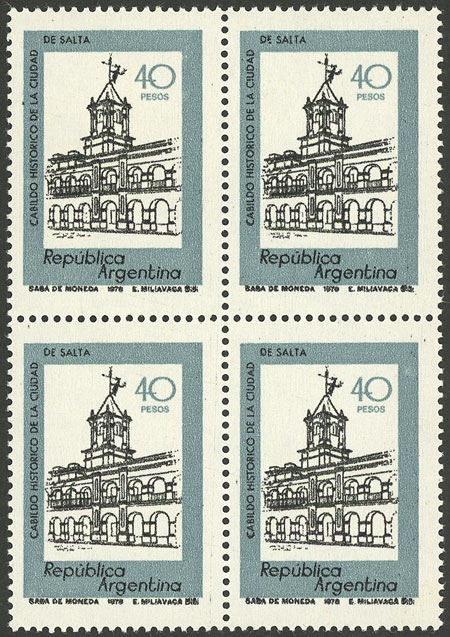Lot 902 - Argentina general issues -  Guillermo Jalil - Philatino Auction # 2422 ARGENTINA: Great general auction with very low starts!