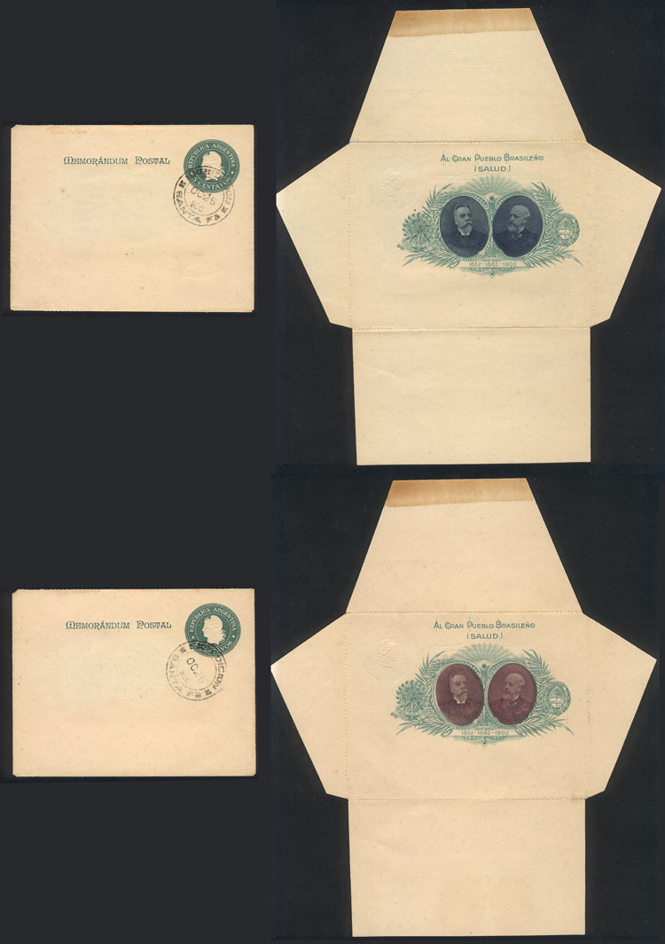 Lot 1409 - Argentina Postal stationery -  Guillermo Jalil - Philatino Auction # 2422 ARGENTINA: Great general auction with very low starts!