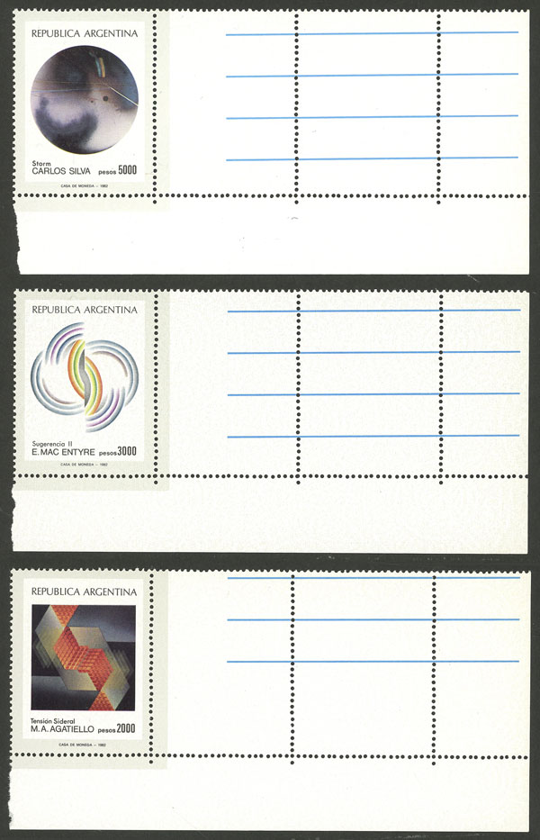 Lot 933 - Argentina general issues - Guillermo Jalil - Philatino Auction # 2422 ARGENTINA: Great general auction with very low starts! Lot 933 - Argentina general issues - Guillermo Jalil - Philatino Auction # 2422 ARGENTINA: Great general auction with very low starts!