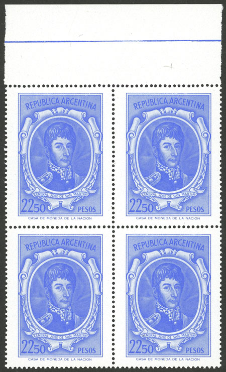 Lot 831 - Argentina general issues -  Guillermo Jalil - Philatino Auction # 2422 ARGENTINA: Great general auction with very low starts!