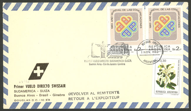 Lot 1641 - Argentina postal history - Guillermo Jalil - Philatino Auction # 2422 ARGENTINA: Great general auction with very low starts! Lot 1641 - Argentina postal history - Guillermo Jalil - Philatino Auction # 2422 ARGENTINA: Great general auction with very low starts!