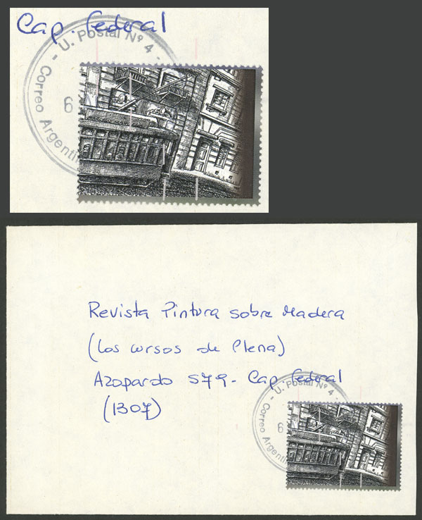 Lot 1646 - Argentina postal history - Guillermo Jalil - Philatino Auction # 2422 ARGENTINA: Great general auction with very low starts! Lot 1646 - Argentina postal history - Guillermo Jalil - Philatino Auction # 2422 ARGENTINA: Great general auction with very low starts!
