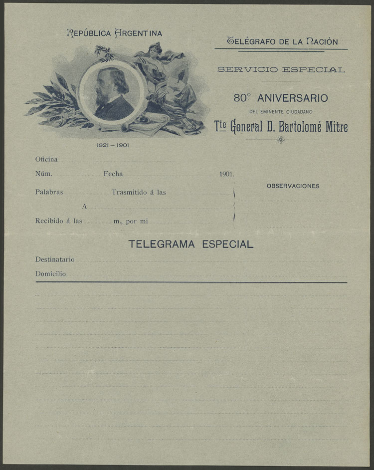 Lot 1724 - Argentina other items - Guillermo Jalil - Philatino Auction # 2422 ARGENTINA: Great general auction with very low starts! Lot 1724 - Argentina other items - Guillermo Jalil - Philatino Auction # 2422 ARGENTINA: Great general auction with very low starts!
