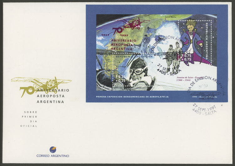 Lot 1164 - Argentina souvenir sheets - Guillermo Jalil - Philatino Auction # 2422 ARGENTINA: Great general auction with very low starts! Lot 1164 - Argentina souvenir sheets - Guillermo Jalil - Philatino Auction # 2422 ARGENTINA: Great general auction with very low starts!