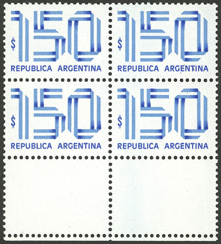Lot 921 - Argentina general issues -  Guillermo Jalil - Philatino Auction # 2422 ARGENTINA: Great general auction with very low starts!
