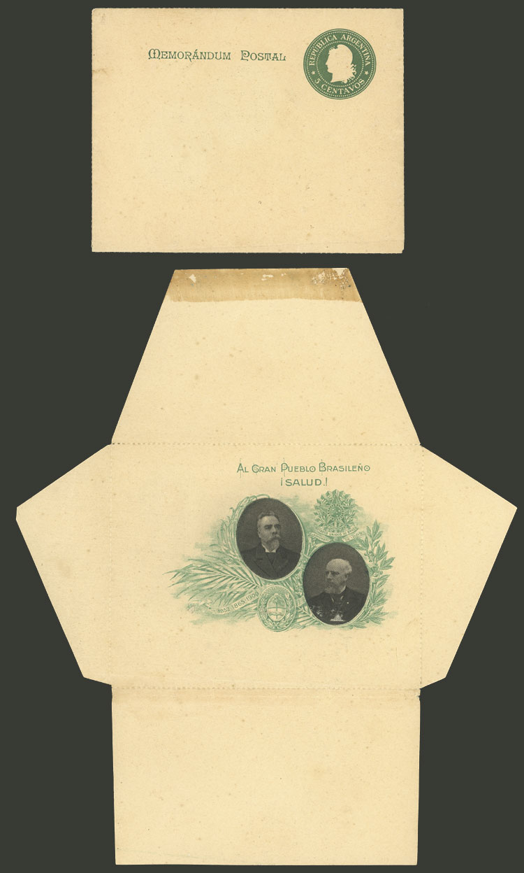 Lot 1406 - Argentina Postal stationery -  Guillermo Jalil - Philatino Auction # 2422 ARGENTINA: Great general auction with very low starts!