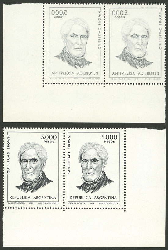 Lot 916 - Argentina general issues -  Guillermo Jalil - Philatino Auction # 2422 ARGENTINA: Great general auction with very low starts!