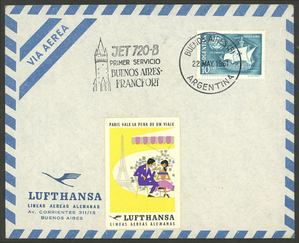 Lot 1617 - Argentina postal history - Guillermo Jalil - Philatino Auction # 2422 ARGENTINA: Great general auction with very low starts! Lot 1617 - Argentina postal history - Guillermo Jalil - Philatino Auction # 2422 ARGENTINA: Great general auction with very low starts!