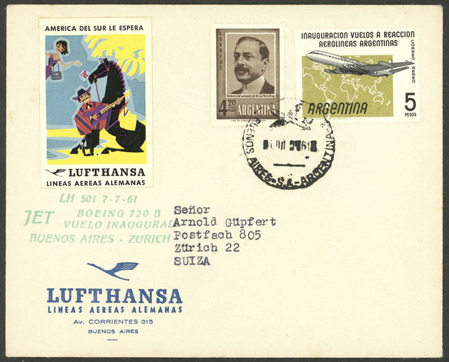 Lot 1618 - Argentina postal history - Guillermo Jalil - Philatino Auction # 2422 ARGENTINA: Great general auction with very low starts! Lot 1618 - Argentina postal history - Guillermo Jalil - Philatino Auction # 2422 ARGENTINA: Great general auction with very low starts!