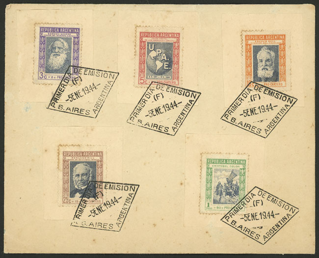 Lot 600 - Argentina general issues - Guillermo Jalil - Philatino Auction # 2422 ARGENTINA: Great general auction with very low starts! Lot 600 - Argentina general issues - Guillermo Jalil - Philatino Auction # 2422 ARGENTINA: Great general auction with very low starts!