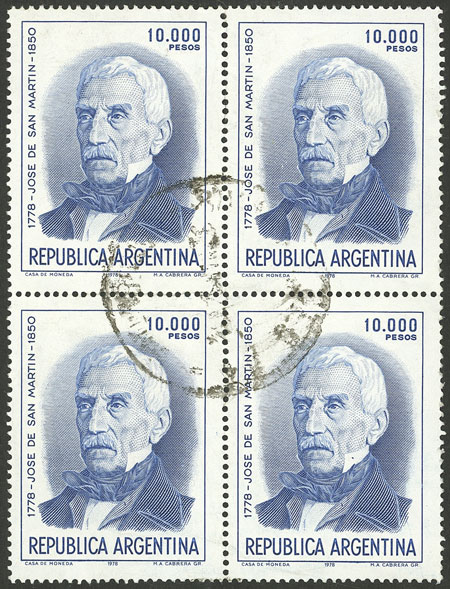 Lot 919 - Argentina general issues -  Guillermo Jalil - Philatino Auction # 2422 ARGENTINA: Great general auction with very low starts!