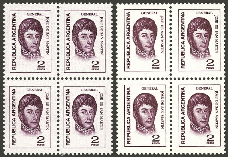 Lot 822 - Argentina general issues -  Guillermo Jalil - Philatino Auction # 2422 ARGENTINA: Great general auction with very low starts!