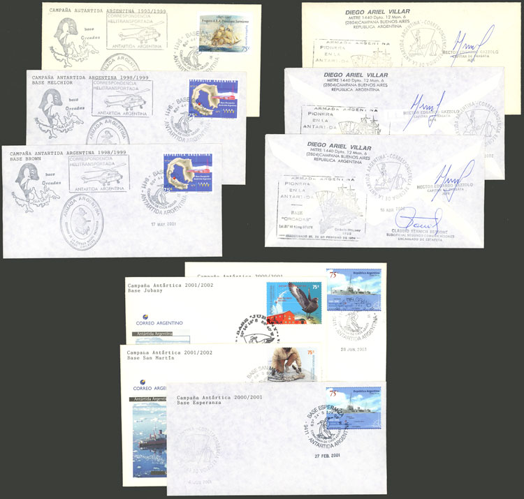 Lot 15 - argentine antarctica postal history - Guillermo Jalil - Philatino Auction # 2422 ARGENTINA: Great general auction with very low starts! Lot 15 - argentine antarctica postal history - Guillermo Jalil - Philatino Auction # 2422 ARGENTINA: Great general auction with very low starts!
