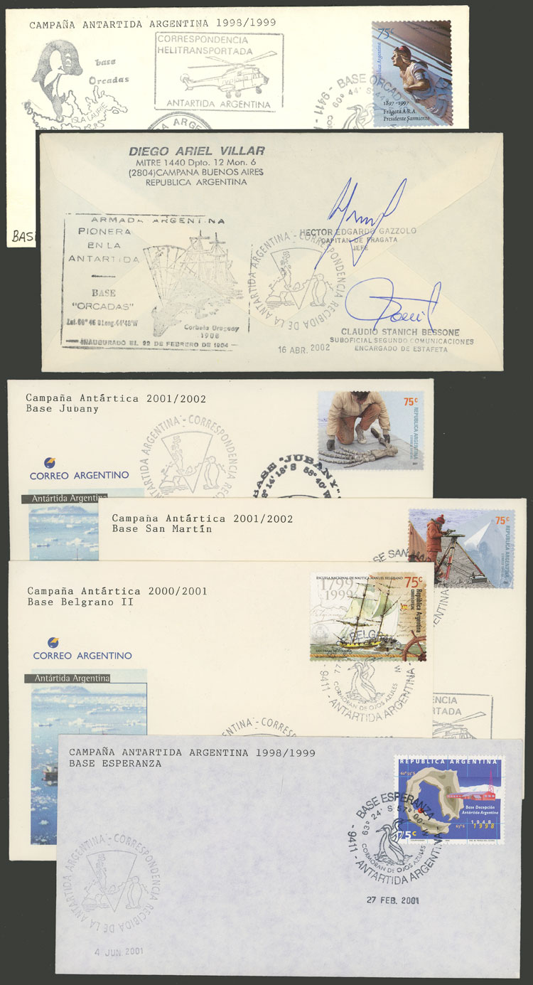 Lot 16 - argentine antarctica postal history - Guillermo Jalil - Philatino Auction # 2422 ARGENTINA: Great general auction with very low starts! Lot 16 - argentine antarctica postal history - Guillermo Jalil - Philatino Auction # 2422 ARGENTINA: Great general auction with very low starts!