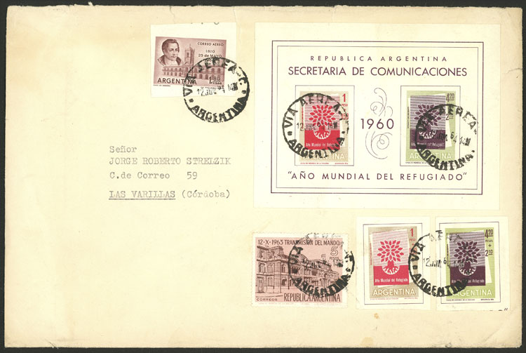 Lot 1128 - Argentina souvenir sheets -  Guillermo Jalil - Philatino Auction # 2422 ARGENTINA: Great general auction with very low starts!