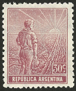Lot 322 - Argentina general issues -  Guillermo Jalil - Philatino Auction # 2422 ARGENTINA: Great general auction with very low starts!