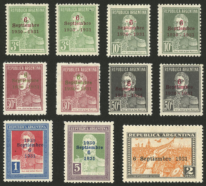 Lot 462 - Argentina general issues - Guillermo Jalil - Philatino Auction # 2422 ARGENTINA: Great general auction with very low starts! Lot 462 - Argentina general issues - Guillermo Jalil - Philatino Auction # 2422 ARGENTINA: Great general auction with very low starts!