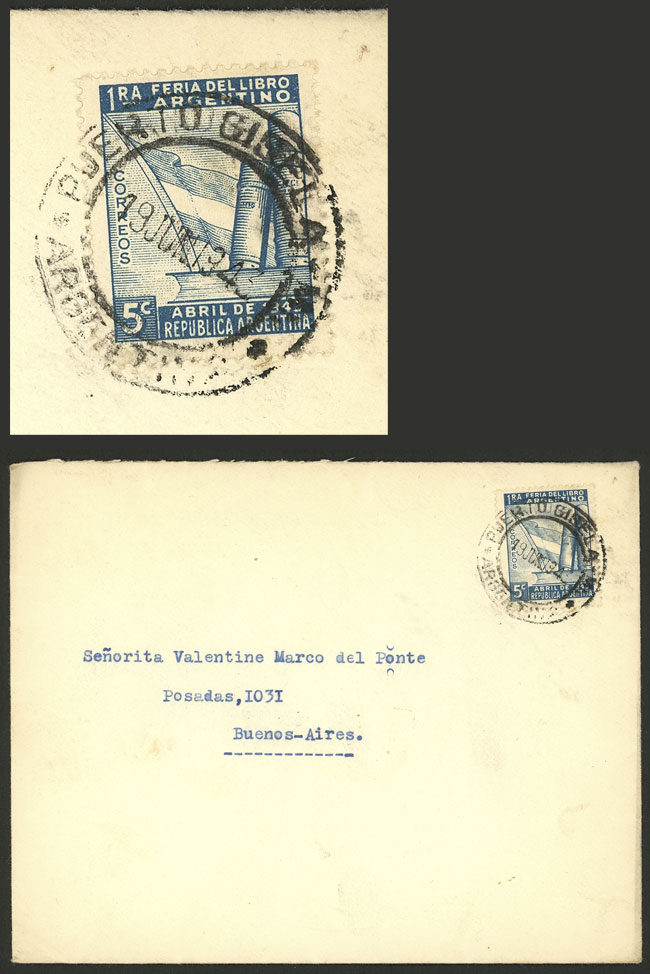 Lot 1576 - Argentina postal history - Guillermo Jalil - Philatino Auction # 2422 ARGENTINA: Great general auction with very low starts! Lot 1576 - Argentina postal history - Guillermo Jalil - Philatino Auction # 2422 ARGENTINA: Great general auction with very low starts!