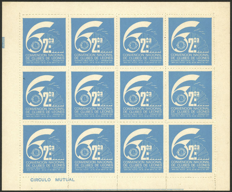 Lot 1740 - Argentina cinderellas - Guillermo Jalil - Philatino Auction # 2422 ARGENTINA: Great general auction with very low starts! Lot 1740 - Argentina cinderellas - Guillermo Jalil - Philatino Auction # 2422 ARGENTINA: Great general auction with very low starts!