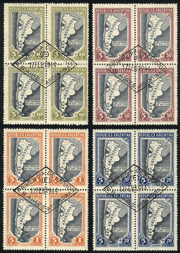 Lot 606 - Argentina general issues - Guillermo Jalil - Philatino Auction # 2422 ARGENTINA: Great general auction with very low starts! Lot 606 - Argentina general issues - Guillermo Jalil - Philatino Auction # 2422 ARGENTINA: Great general auction with very low starts!