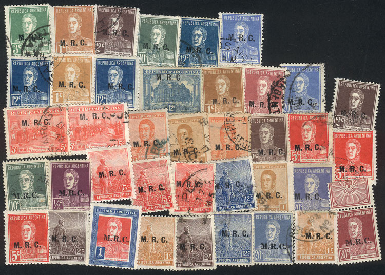 Lot 1302 - Argentina official stamps - Guillermo Jalil - Philatino Auction # 2422 ARGENTINA: Great general auction with very low starts! Lot 1302 - Argentina official stamps - Guillermo Jalil - Philatino Auction # 2422 ARGENTINA: Great general auction with very low starts!