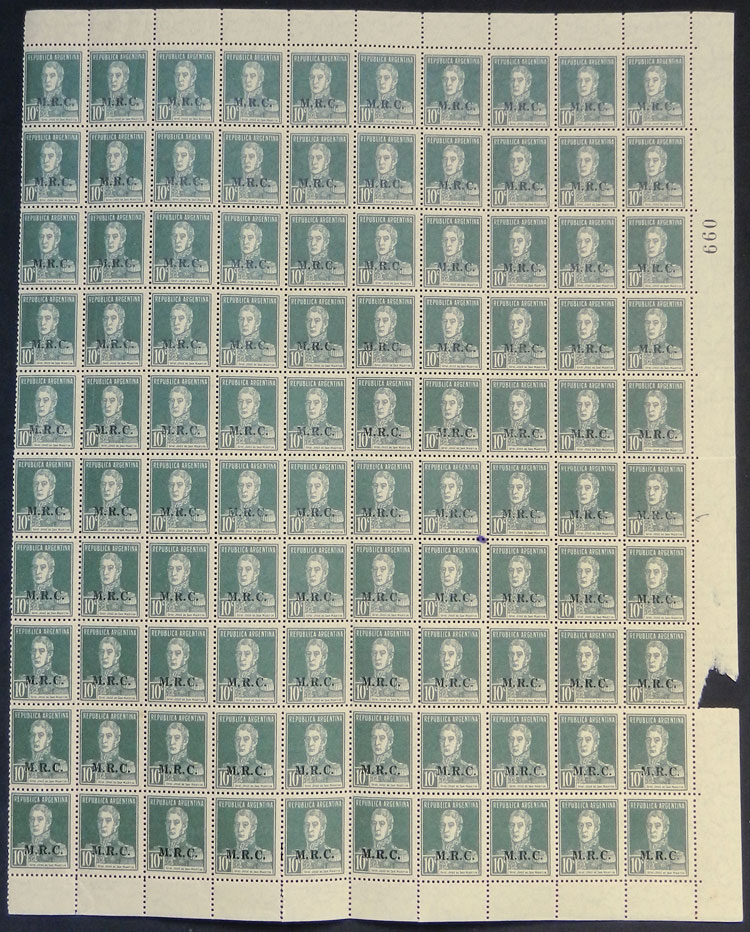 Lot 1254 - Argentina official stamps - Guillermo Jalil - Philatino Auction # 2422 ARGENTINA: Great general auction with very low starts! Lot 1254 - Argentina official stamps - Guillermo Jalil - Philatino Auction # 2422 ARGENTINA: Great general auction with very low starts!