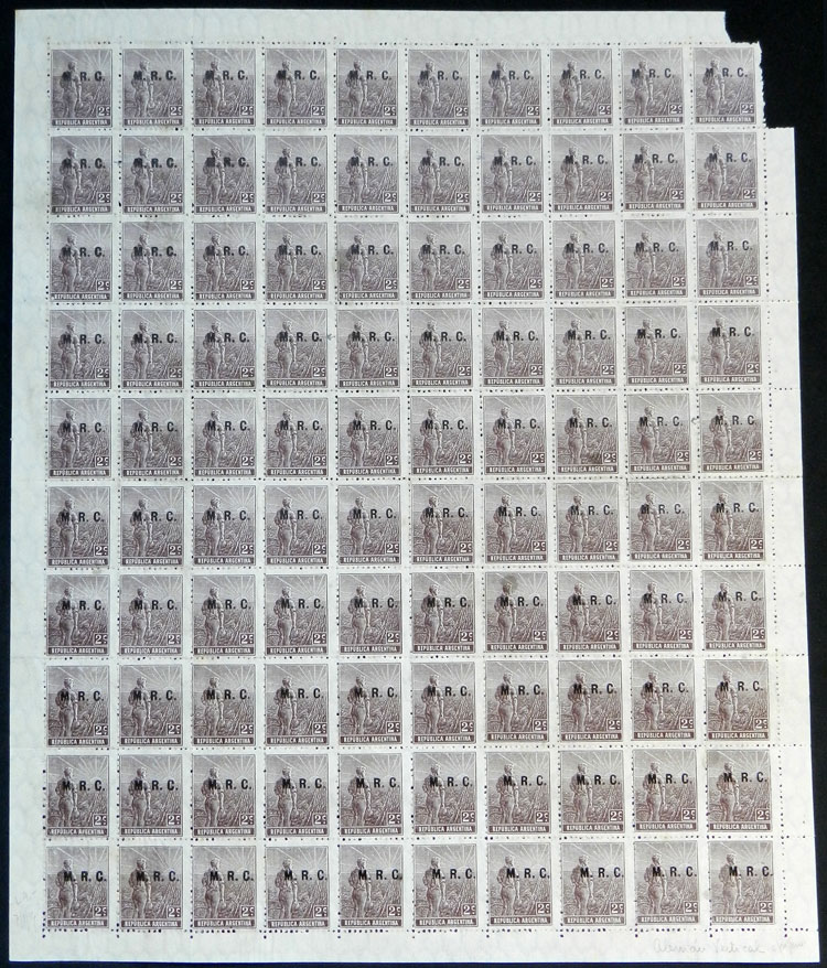 Lot 1252 - Argentina official stamps - Guillermo Jalil - Philatino Auction # 2422 ARGENTINA: Great general auction with very low starts! Lot 1252 - Argentina official stamps - Guillermo Jalil - Philatino Auction # 2422 ARGENTINA: Great general auction with very low starts!