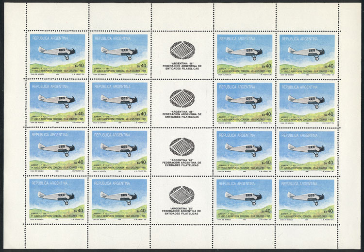 Lot 942 - Argentina general issues - Guillermo Jalil - Philatino Auction # 2422 ARGENTINA: Great general auction with very low starts! Lot 942 - Argentina general issues - Guillermo Jalil - Philatino Auction # 2422 ARGENTINA: Great general auction with very low starts!