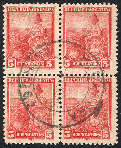 Lot 442 - Argentina general issues -  Guillermo Jalil - Philatino Auction # 2425 ARGENTINA: Super-economy auction with many interesting lots with VERY LOW PRICES!