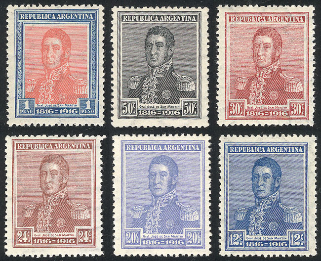 Lot 498 - Argentina general issues -  Guillermo Jalil - Philatino Auction # 2425 ARGENTINA: Super-economy auction with many interesting lots with VERY LOW PRICES!