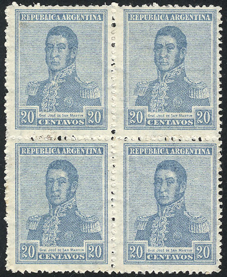 Lot 557 - Argentina general issues -  Guillermo Jalil - Philatino Auction # 2425 ARGENTINA: Super-economy auction with many interesting lots with VERY LOW PRICES!