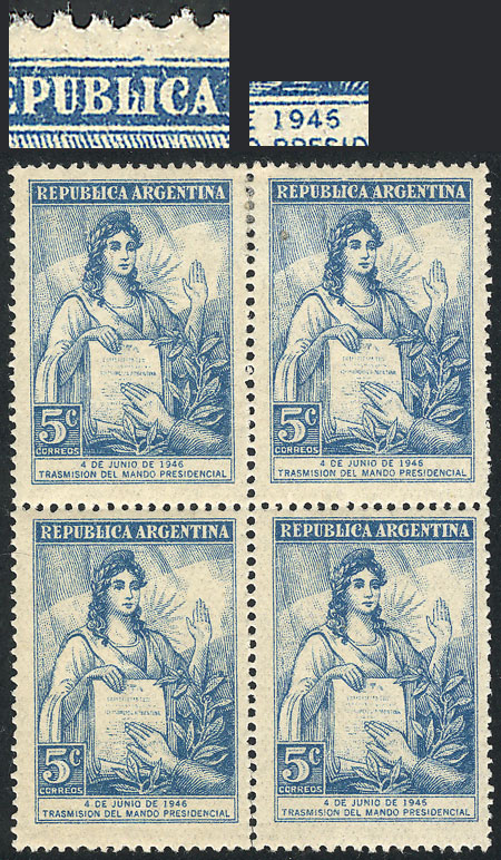 Lot 793 - Argentina general issues -  Guillermo Jalil - Philatino Auction # 2425 ARGENTINA: Super-economy auction with many interesting lots with VERY LOW PRICES!