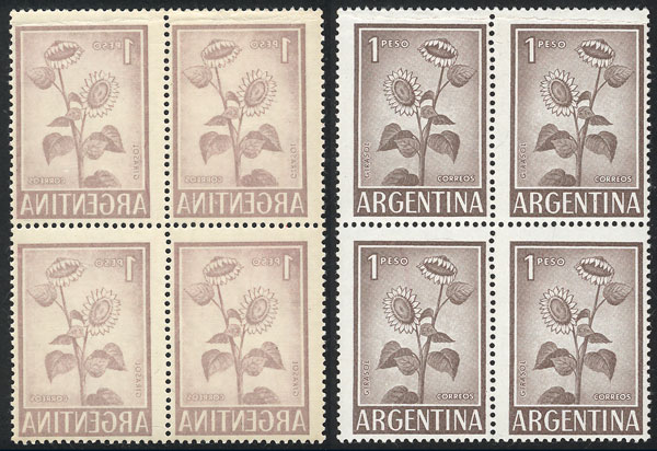 Lot 883 - Argentina general issues -  Guillermo Jalil - Philatino Auction # 2425 ARGENTINA: Super-economy auction with many interesting lots with VERY LOW PRICES!