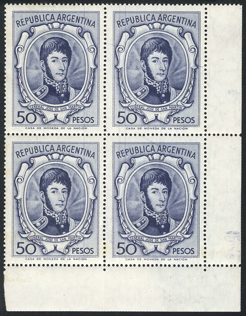 Lot 950 - Argentina general issues -  Guillermo Jalil - Philatino Auction # 2425 ARGENTINA: Super-economy auction with many interesting lots with VERY LOW PRICES!