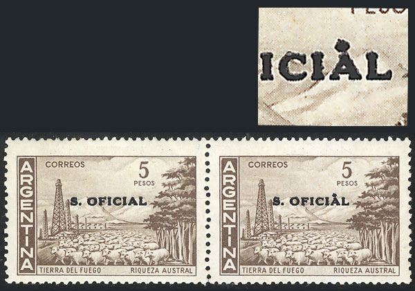 Lot 1235 - Argentina official stamps - Guillermo Jalil - Philatino Auction # 2425 ARGENTINA: Super-economy auction with many interesting lots with VERY LOW PRICES! Lot 1235 - Argentina official stamps - Guillermo Jalil - Philatino Auction # 2425 ARGENTINA: Super-economy auction with many interesting lots with VERY LOW PRICES!