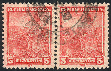 Lot 443 - Argentina general issues -  Guillermo Jalil - Philatino Auction # 2425 ARGENTINA: Super-economy auction with many interesting lots with VERY LOW PRICES!