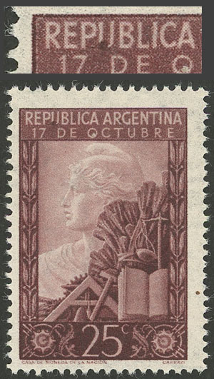 Lot 817 - Argentina general issues -  Guillermo Jalil - Philatino Auction # 2425 ARGENTINA: Super-economy auction with many interesting lots with VERY LOW PRICES!