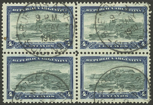 Lot 463 - Argentina general issues -  Guillermo Jalil - Philatino Auction # 2425 ARGENTINA: Super-economy auction with many interesting lots with VERY LOW PRICES!